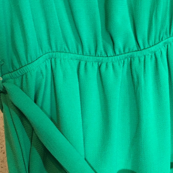 Sophia + Zeke Kelley Green Short Sleeve Dress - Picture 16 of 16